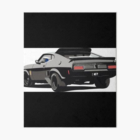 Mad Max Interceptor Last Of V8 MFP Poster Art Board Print For