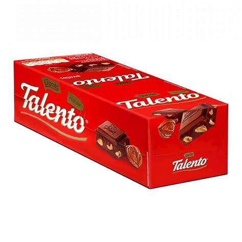 Chocolate Talento Leite Avelãs 85g