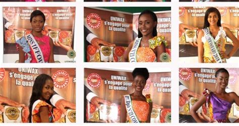 Les douze premières finalistes Miss Côte d Ivoire 2018