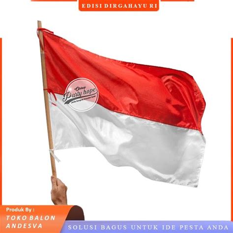 Bendera Merah Putih Indonesia Bendera Indonesia Kain Merah Putih