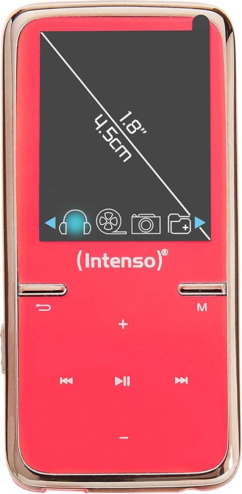 Intenso Video Scooter MP3 Videoplayer 4 5 Cm 1 8 Zoll Display Inkl