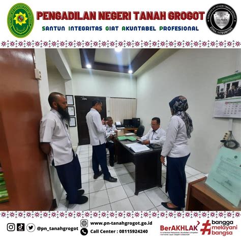 Kegiatan Pembinaan Pengawasan Dan Audit Kinerja Oleh Pengadilan