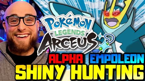 Shiny Hunting Alpha Empoleon In Pokemon Legends Arceus Because Who