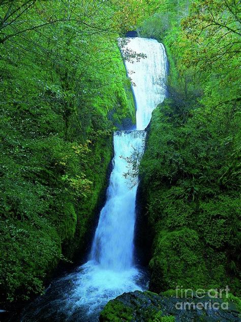 Bridal Veil Falls Columbia River Gorge Oregon Photograph by Art Sandi ...