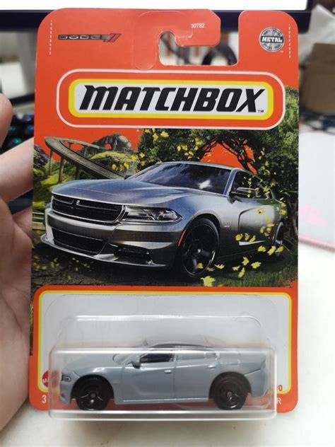 Matchbox Dodge Charger Silver Grey Perfect Birthday T Miniature Collectable Toy Car Etsy