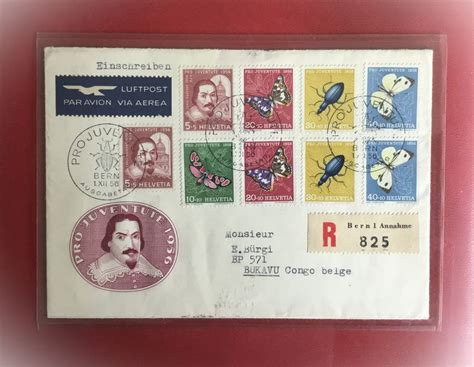 Portogerechter FDC PJ 1956 Nach BUKAVU Congo Belge Kaufen Auf