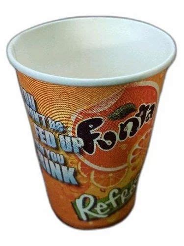 210 Ml Printed Disposable Paper Cup At Rs 55 Piece Printed Paper