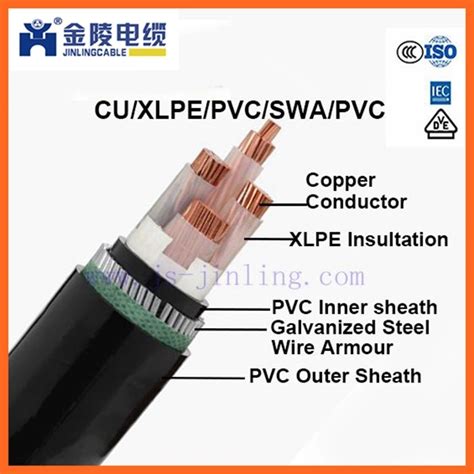 N Xry Cu Xlpe Swa Pvc Kv Armored Power Supply Cable China