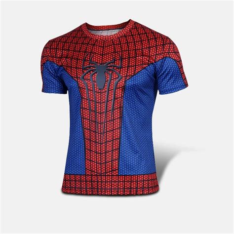 Spiderman T Shirt Super Heroe Short Sleeve T Shirt The Amazing Spider