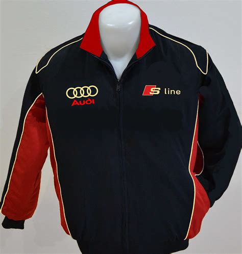 Audi S Line Jacket Audi S Line Jacke Black Red Gold On Storenvy