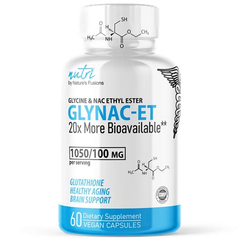 Buy Glynac Et Nac Supplement N Acetyl Cysteine Ethyl Ester X More