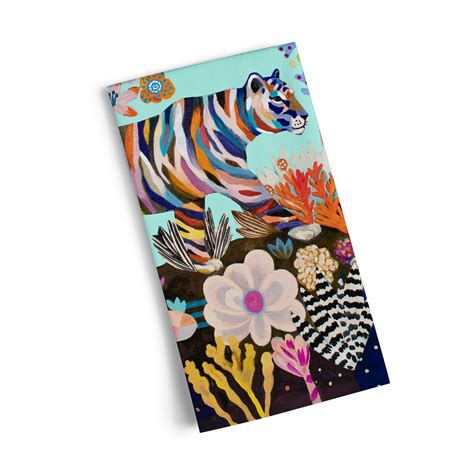 Tiger Tea Towel Werkshoppe