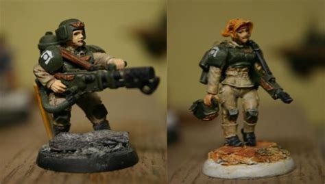 Cadian Female Regiment Forum Warhammer Imperial Guard 40k Armies