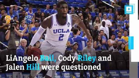 Three Ucla Basketball Players Arrested In China One News Page Video