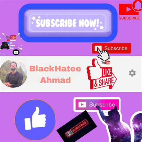 Create Animated Youtube Subscribe Buttons Like And Share By