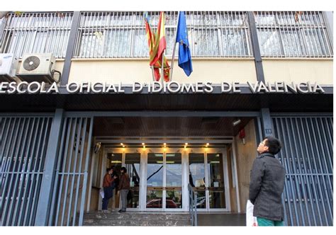 Escuela Oficial de Idiomas EOI de Valencia calendario de admisión y