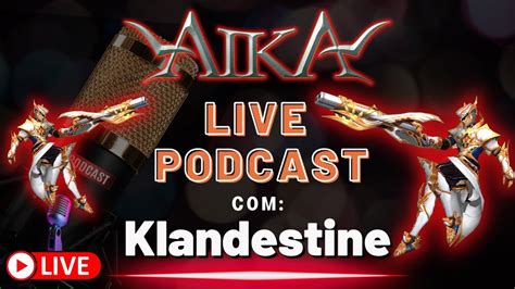 AIKA BR PODCAST AO VIVO Klandestine YouTube