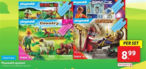 Playmobil Speelset Aanbieding Bij Lidl