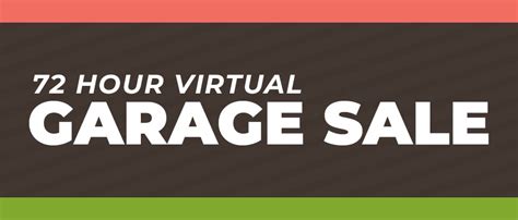 72 Hour Virtual Garage Sale Heartland America