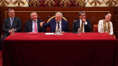 Amlo Se Reúne Con Corcholatas Y Gobernadores De La 4t Nrt México