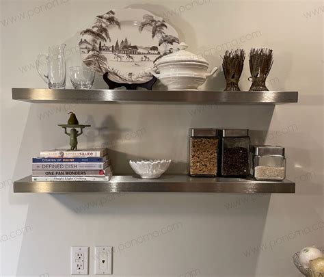 Stainless Steel Floating Shelves, Floating Shelves, Bar Shelves, Stainless Steel Shelf ...