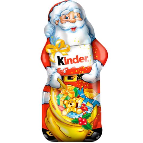 Kinder, 55 г, Киндер, Шоколадная фигурка, Дед Мороз Купить с доставкой ...
