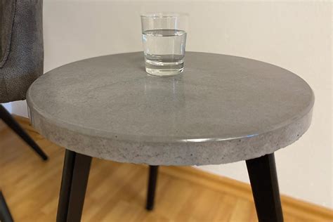 Anleitung Einen Runden Betontisch Selber Bauen Diy Projekt