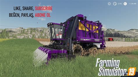 Farming Simulator 2019 Case Ih 635 Cotton Harvester Mod Fs19 Youtube