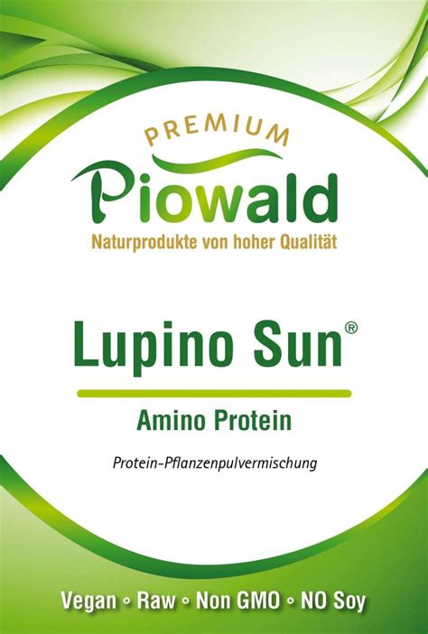 Piowald Premium Lupino Sun Amino Protein Piowald Gmbh