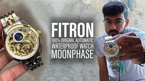 Fitron Beautiful Men S Watch In Skeleton Dial I Fitron Watch Review