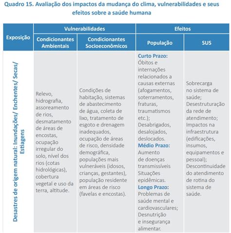 Minist Rio Da Sa De Cria Coordena O Geral De Mudan As Clim Ticas E