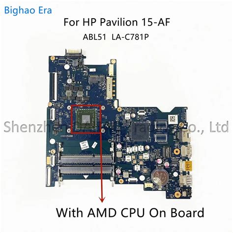 Hp Pavilion Laptop Motherboard Hp Abl La C P Motherboard Abl