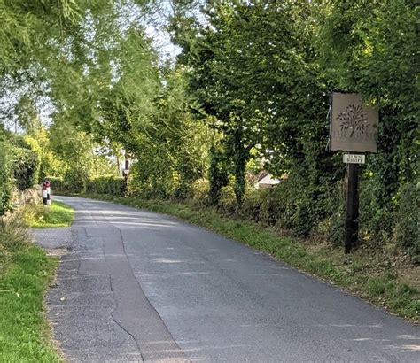 The Bush Name Sign Penallt Jaggery Cc By Sa Geograph