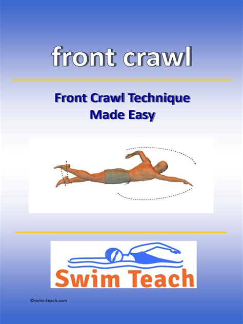 Front Crawl Technique | PDF