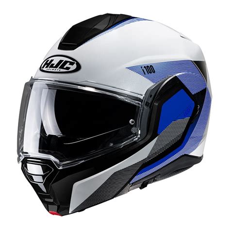 Casco HJC I100 BESTON Modulare In Policarbonato Blu Motobeat