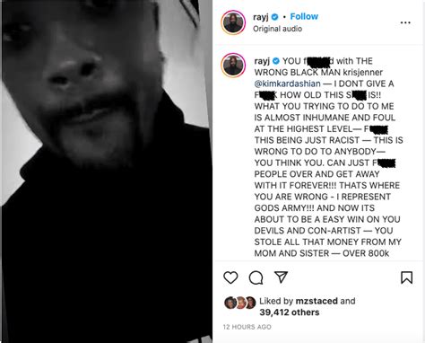 Ray J Goes Berserk On Kris Jenner For Lying About Sex Tape Leak Video