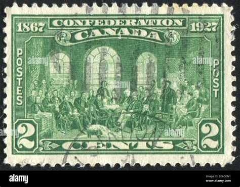 CANADA CIRCA 1927 Stamp Printed By Canada Shows Confederation