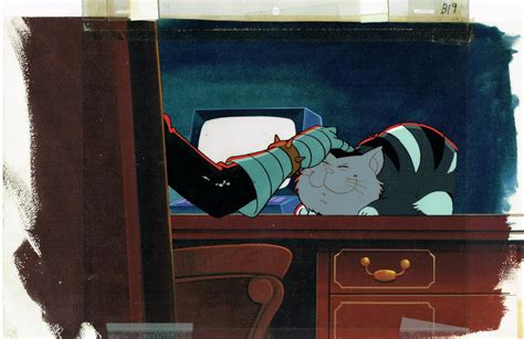 Rare Inspector Gadget - CLAW - DIC prod. animation cel w/ orig. color bg | #1996893668