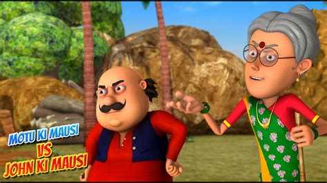 Yellow Alley Motu Patlu Cartoon Series High Resolution Poster 300 GSM