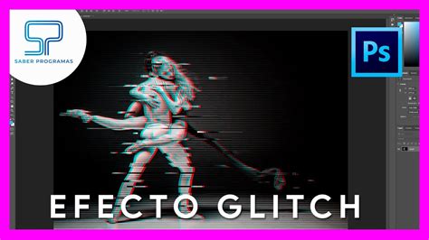 Crear Efecto Glitch En Photoshop 💠 Fácil Y Rápido Youtube