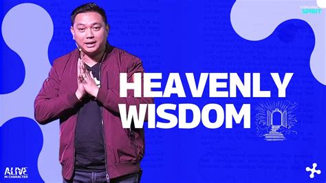 Heavenly Wisdom Gerald Goenawan Th June Youtube