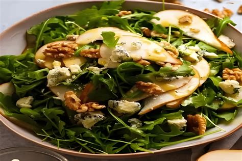 Receta de Ensalada de Peras con Queso Fácil y Rápida