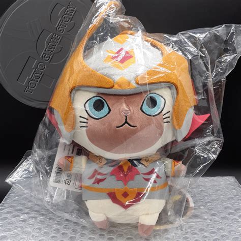 Monster Hunter Rise Sunbreak Deformed Plush Peluche Palico Airou Felyne