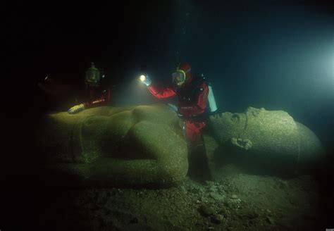 Heracleion Photos Lost Egyptian City Revealed After Years Under