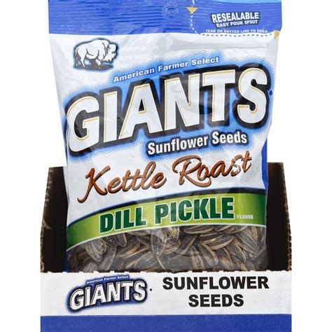 Giants Sunflower Seeds Kettle Roast Dill Pickle 1 Each Delivery Or Pickup Near Me Instacart