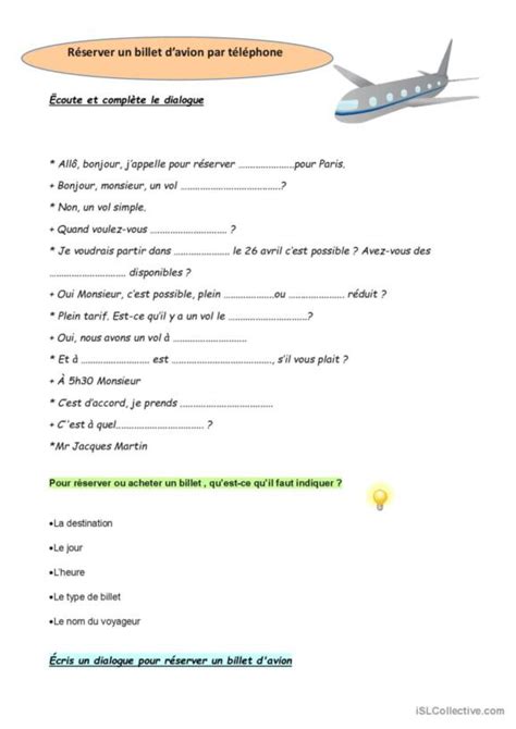 Avion English Esl Worksheets Pdf Doc