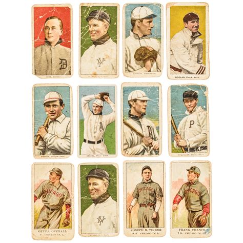 Sold Price: 12 Original Tobacco + Candy Baseball Cards Collection With
