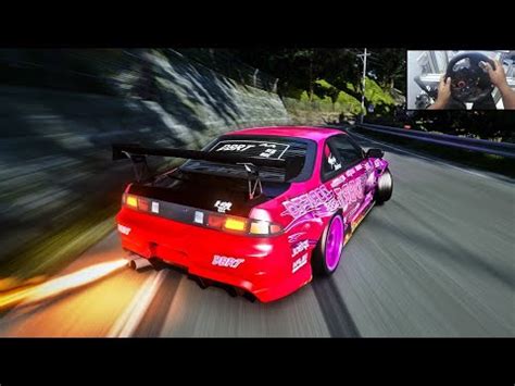 Silvia S14 Touge Drifting L Assetto Corsa Logitech G29 Steering