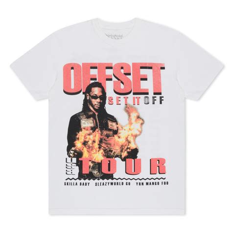 SET IT OFF TOUR NEWS TEE – Offset | Official Store