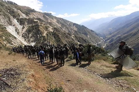 Contingente De Polic As Despliega Operativo Contra La Miner A